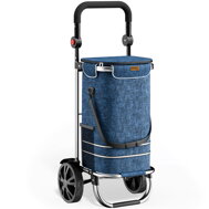 Einkaufstrolley EASY, 50 l, blau