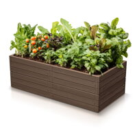 Hochbeet WOODY, 149x75,6x25 cm, braun